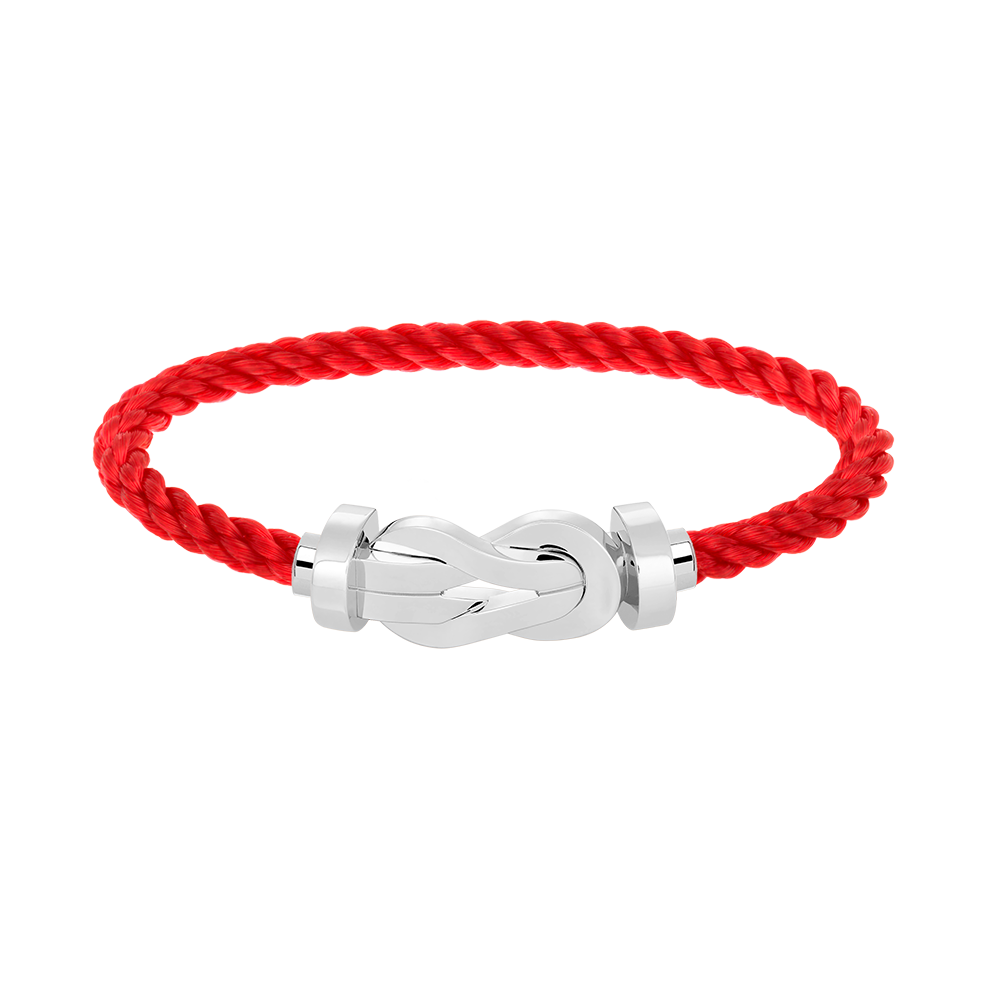 [Lunabriance]CHANCE LARGE 8 FIGURE BUCKLE NO DIAMOND BRACELET SILVER