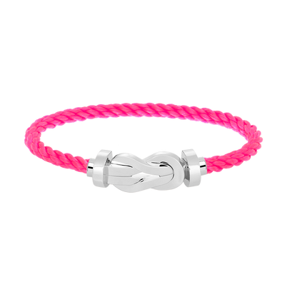 [Lunabriance]CHANCE LARGE 8 FIGURE BUCKLE NO DIAMOND BRACELET SILVER