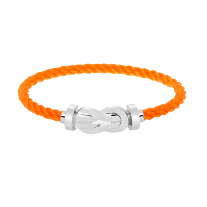 [Lunabriance]CHANCE LARGE 8 FIGURE BUCKLE NO DIAMOND BRACELET SILVER