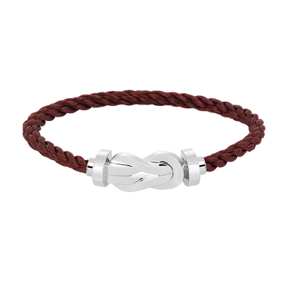 [Lunabriance]CHANCE LARGE 8 FIGURE BUCKLE NO DIAMOND BRACELET SILVER