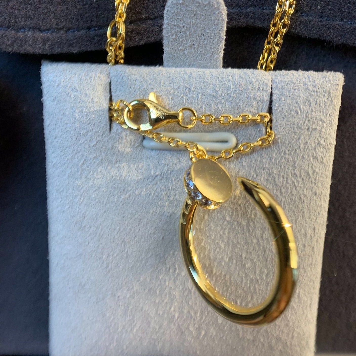 [Lunabriance]JUSTE NECKLACE GOLD DIAMONDS