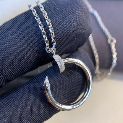 [Lunabriance]JUSTE NECKLACE SILVER