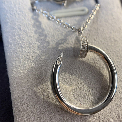 [Lunabriance]JUSTE NECKLACE SILVER