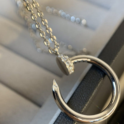 [Lunabriance]JUSTE NECKLACE SILVER