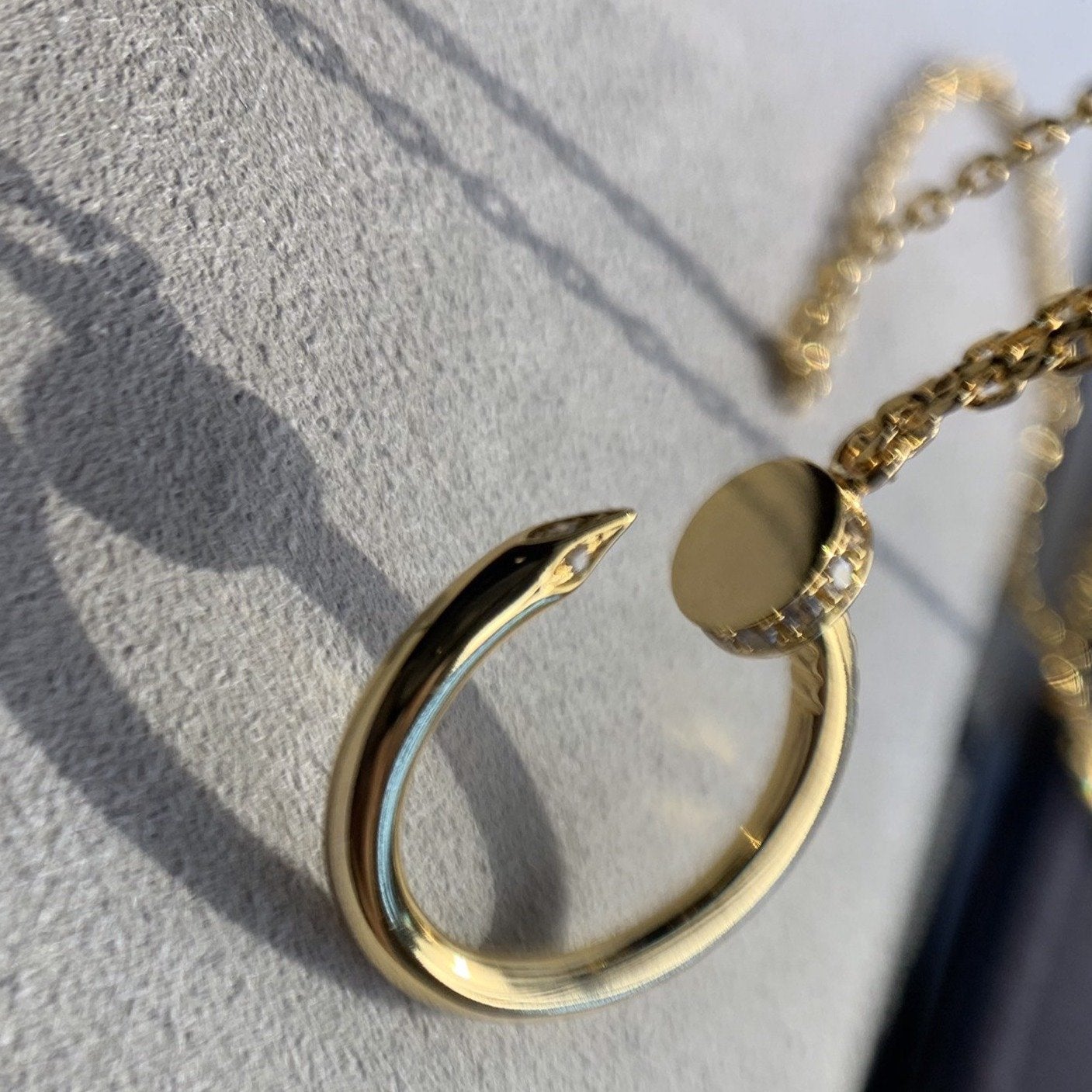 [Lunabriance]JUSTE NECKLACE GOLD