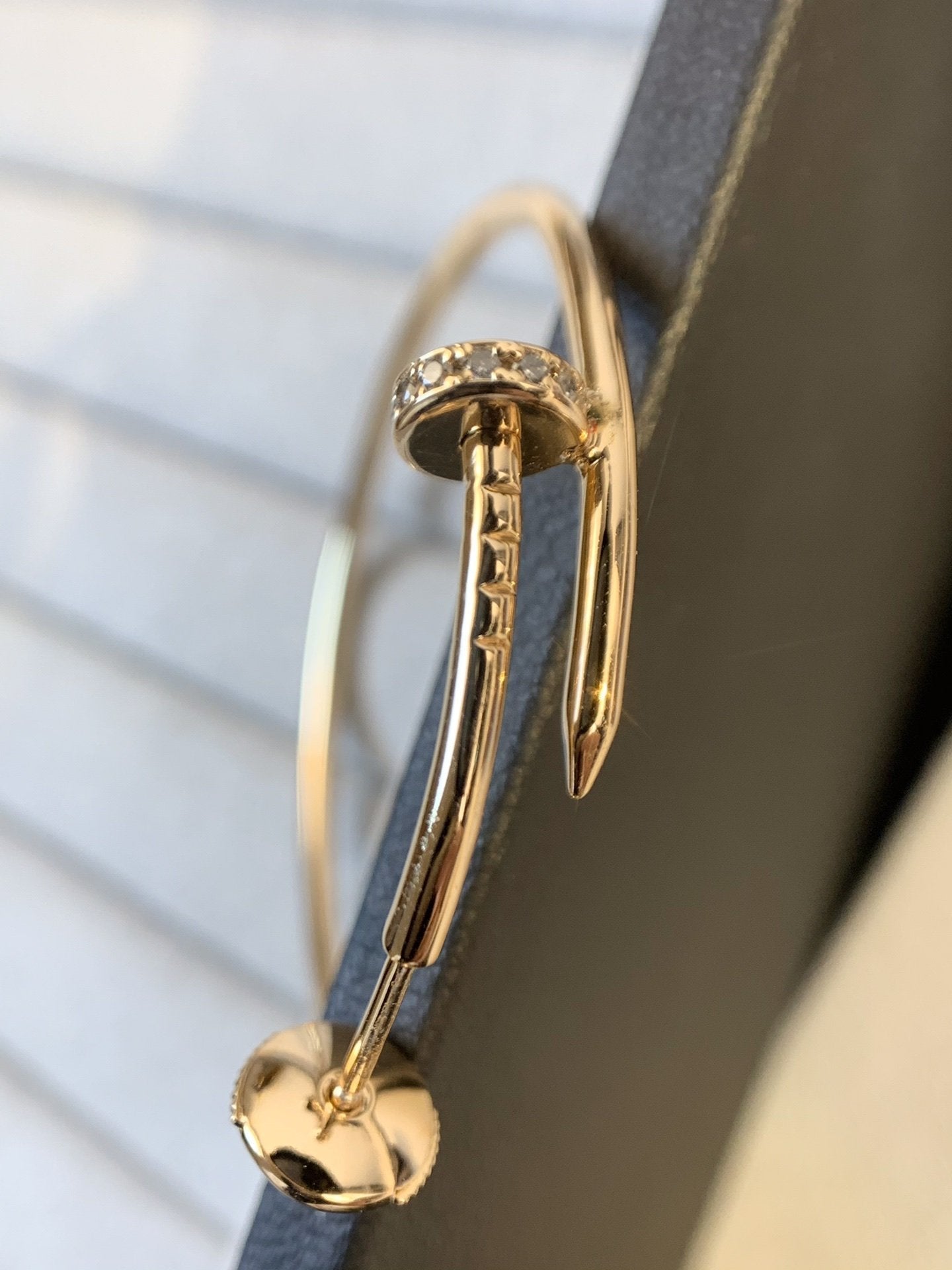 [Lunabriance]JUSTE EARRINGS GOLD DIAMONDS 1.8MM