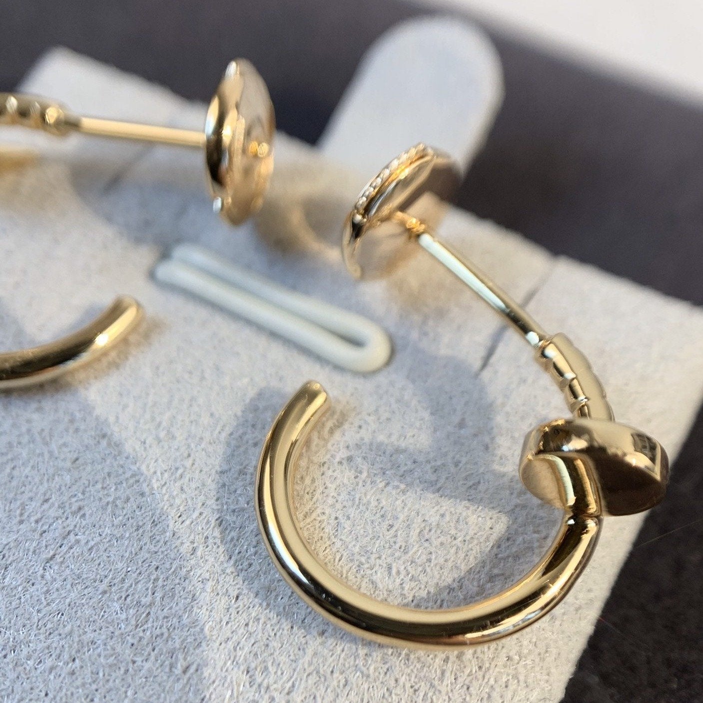 [Lunabriance]JUSTE EARRINGS PINK GOLD
