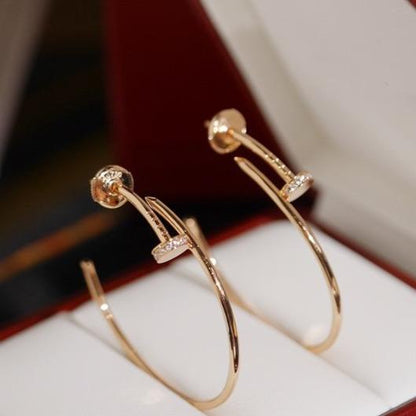 [Lunabriance]JUSTE EARRINGS DIAMONDS 1.8MM