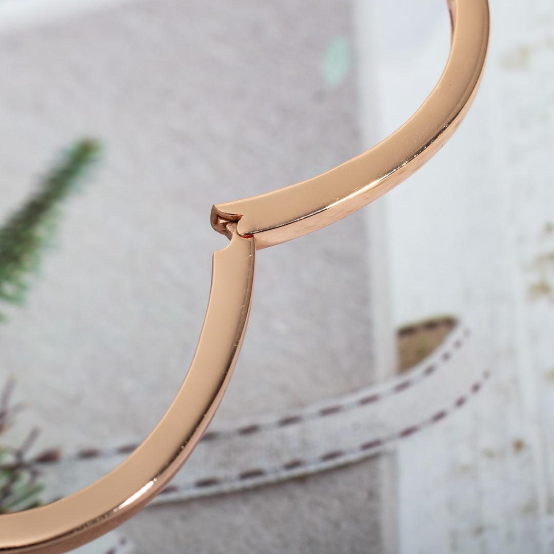 [Lunabriance]DREAM BRACELET OPEN PINK GOLD MOP