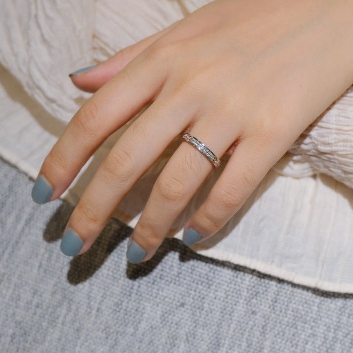 [Lunabriance]LOVE RING 2.65MM DIAMOND