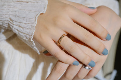 [Lunabriance]LOVE RING 2.65MM DIAMOND