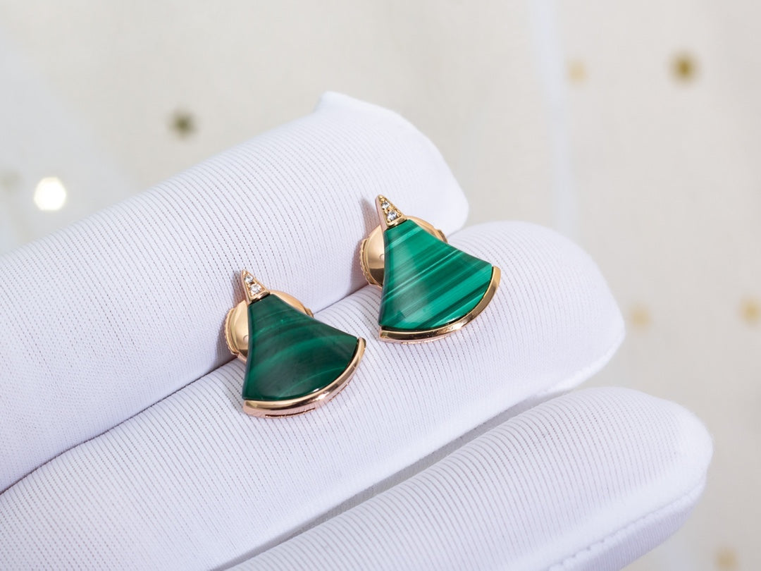 [Lunabriance]DIVAS DREAM EARRINGS PINK GOLD