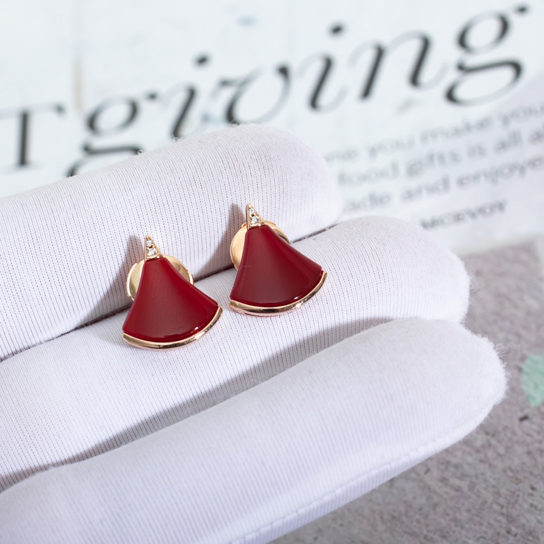 [Lunabriance]DIVAS DREAM EARRINGS PINK GOLD