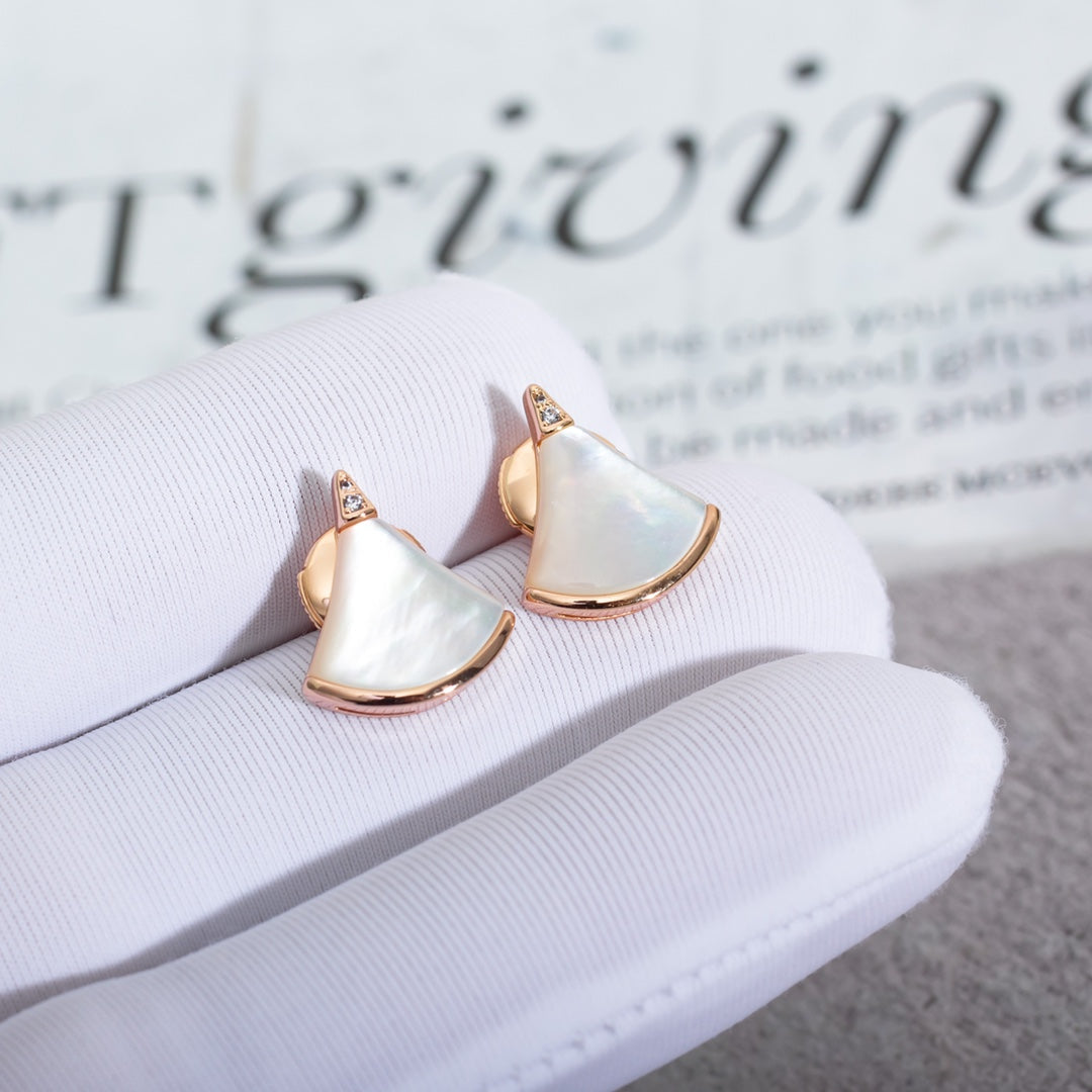 [Lunabriance]DIVAS DREAM EARRINGS PINK GOLD