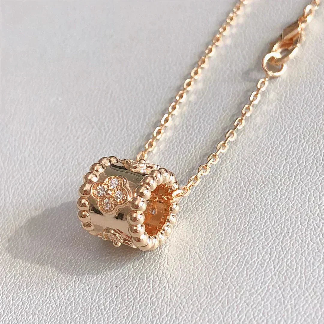 [Lunabriance]PERLEE PEDANT NECKLACE GOLD / ROSE GOLD