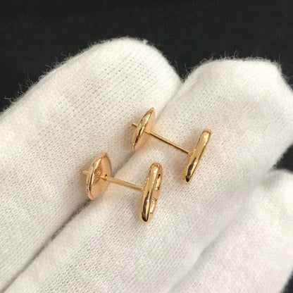 [Lunabriance]CHAINE SMALL EARRINGS GOLD AND SILVER