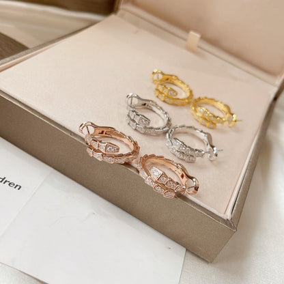 [Lunabriance]SERPENTI EARRINGS DIAMOND