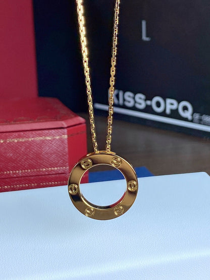 [Lunabriance]LOVE NECKLACE 16MM