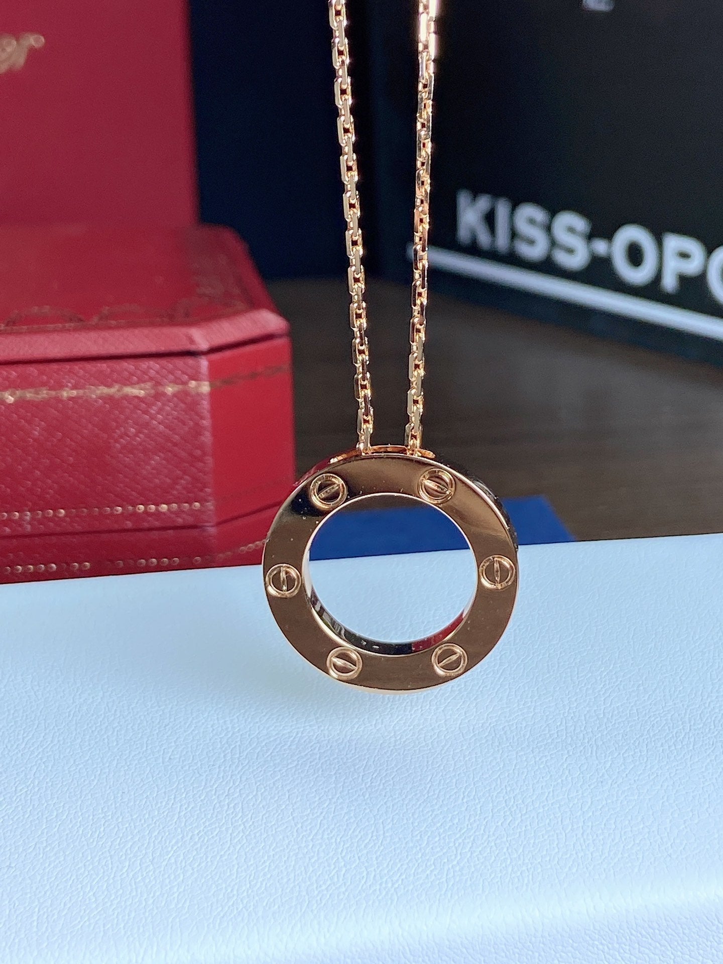 [Lunabriance]LOVE NECKLACE 16MM