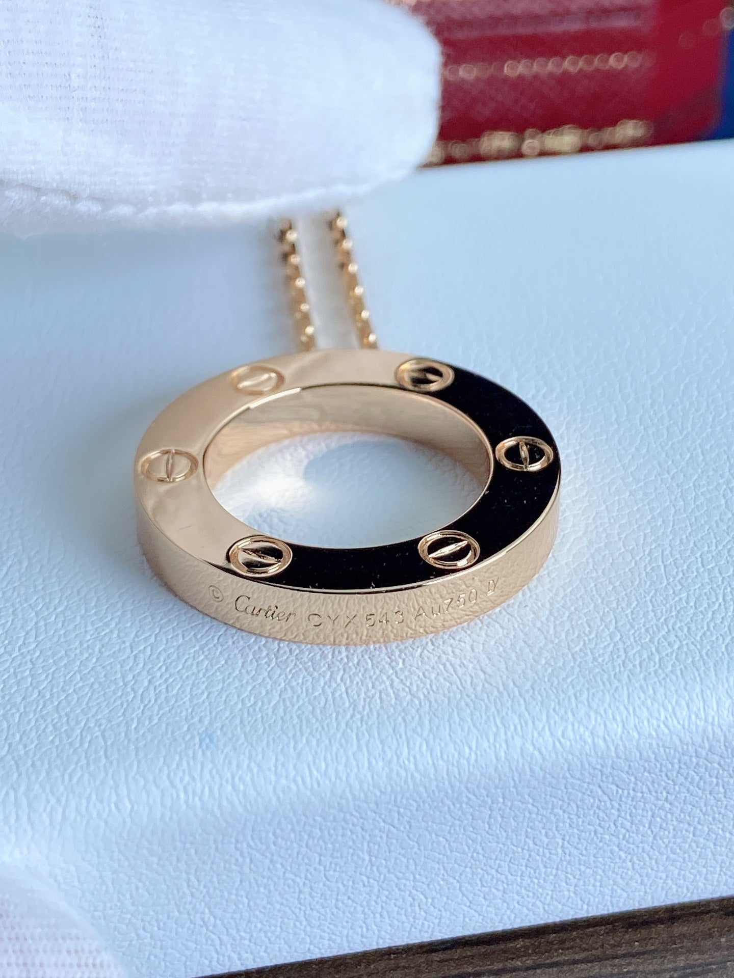 [Lunabriance]LOVE NECKLACE 16MM
