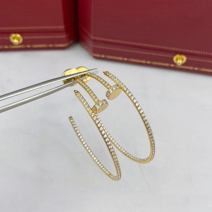 [Lunabriance]JUSTE EARRINGS FULL DIAMONDS 1.8MM