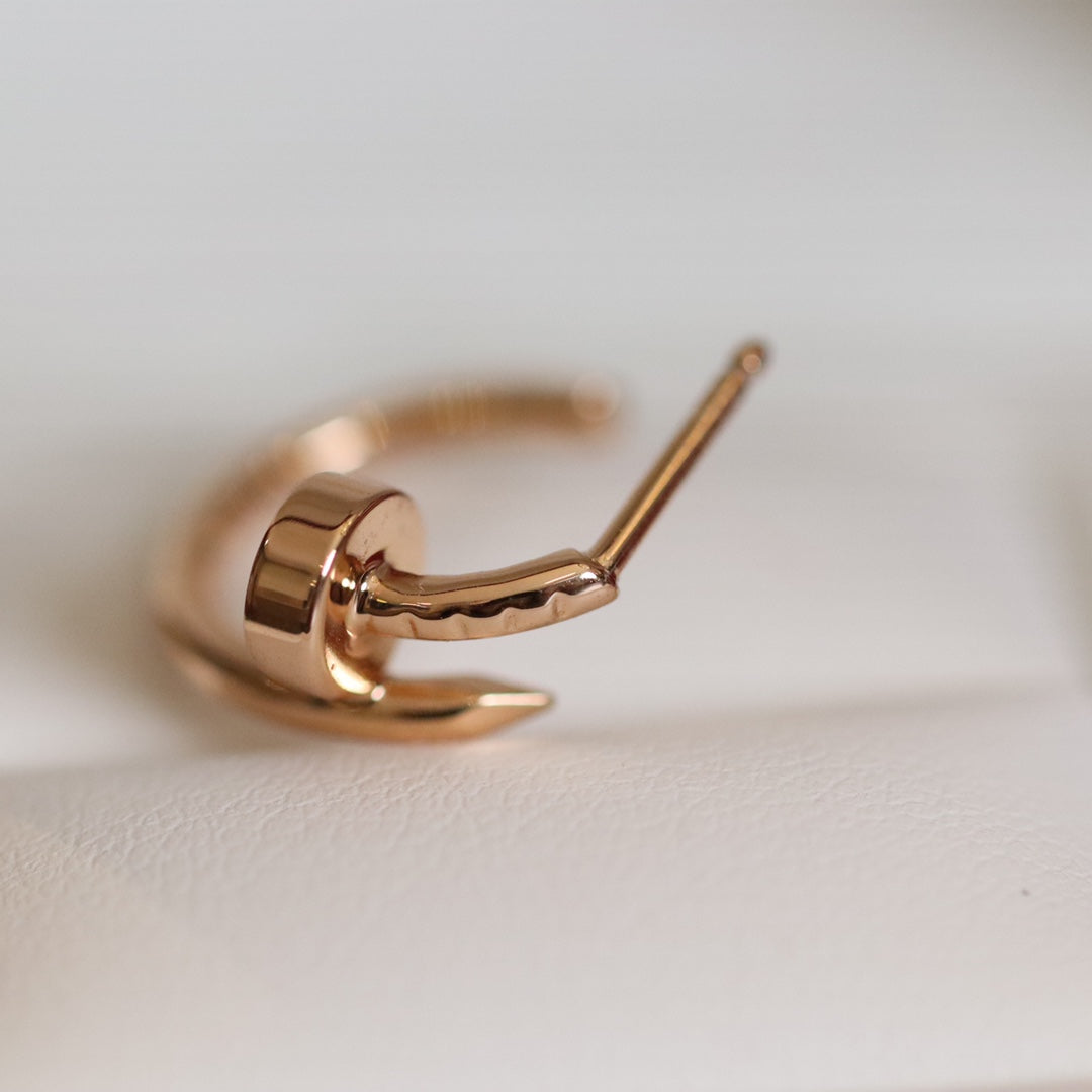 [Lunabriance]JUSTE EARRINGS PINK GOLD