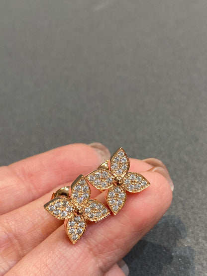 [Lunabriance]STAR DIAMOND EARRINGS