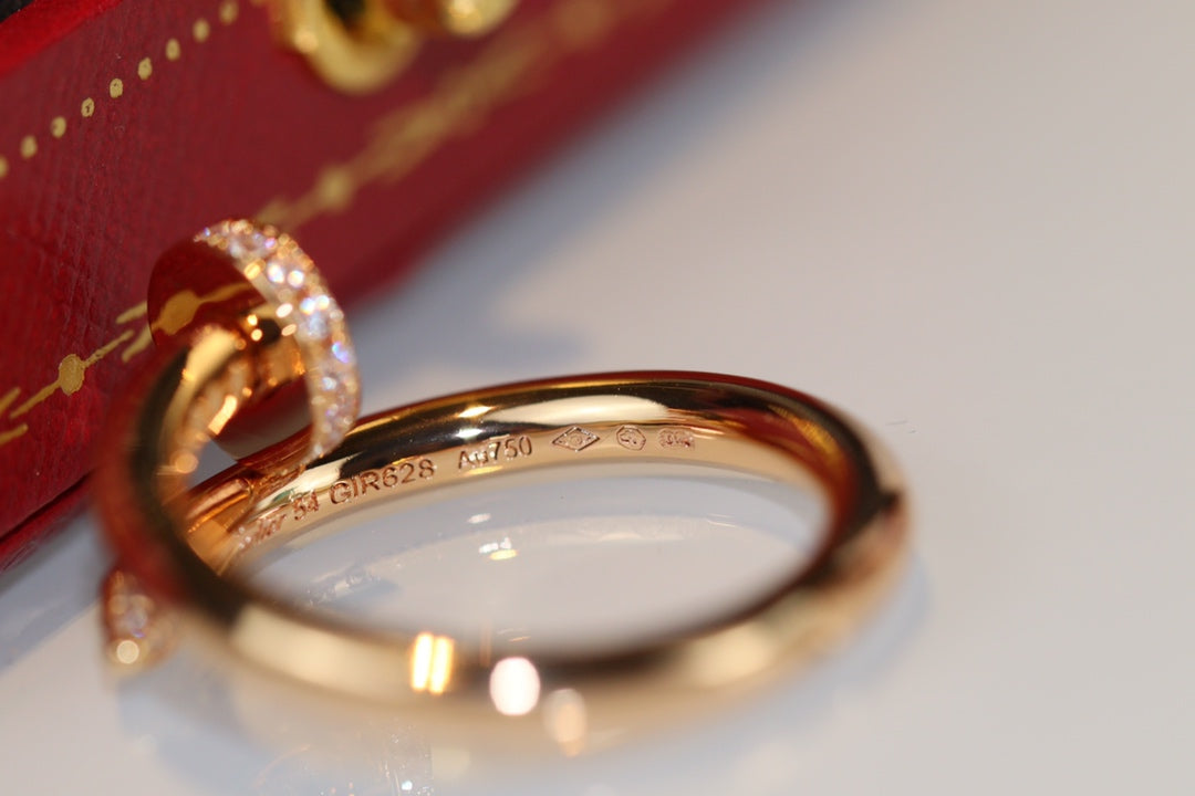 [Lunabriance]JUSTE RING 2.65MM GOLD DIAMOND