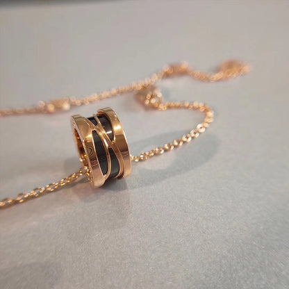 [Lunabriance]ZERO 1 NECKLACE PINK GOLD