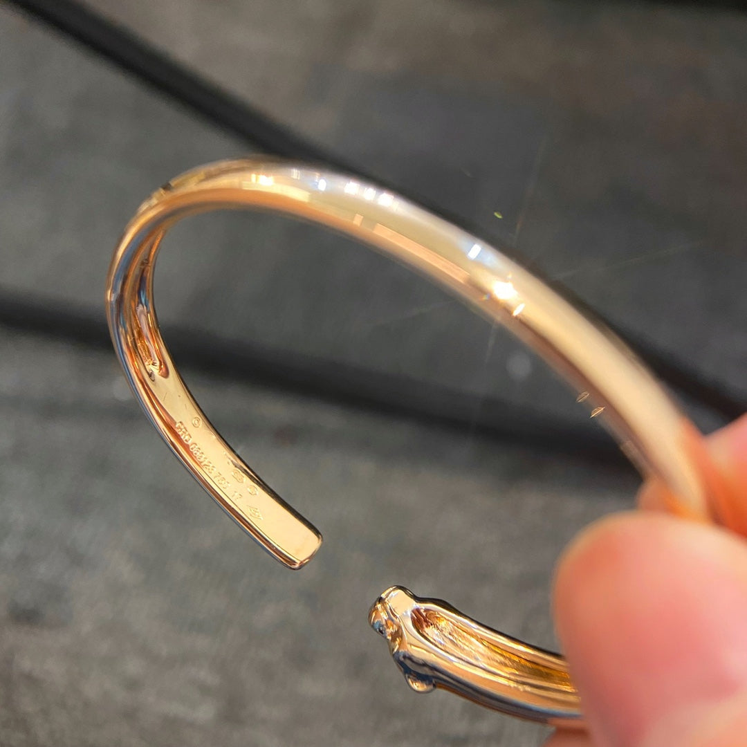 [Lunabriance]PANTHERE GOLD OPEN BRACELET