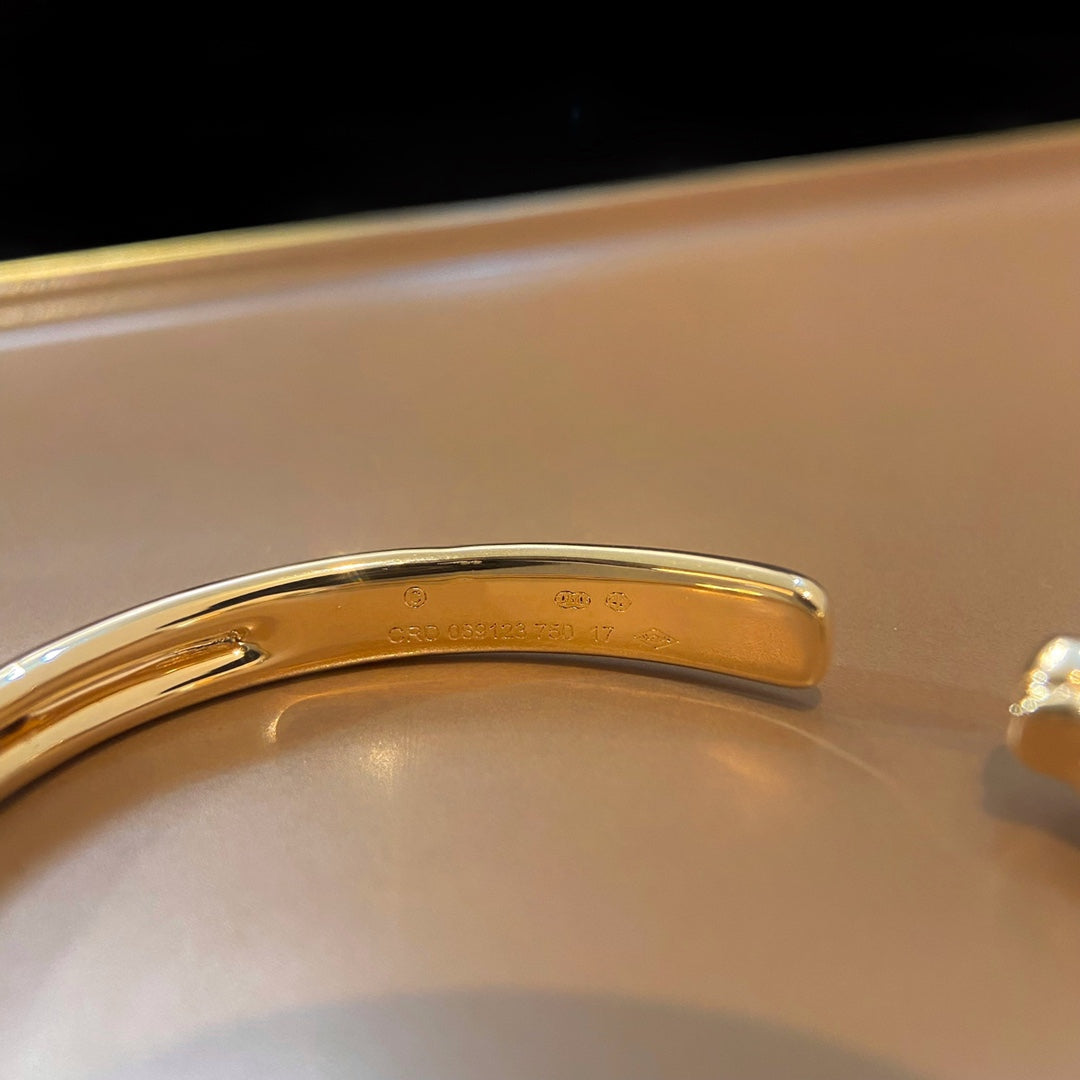 [Lunabriance]PANTHERE GOLD OPEN BRACELET
