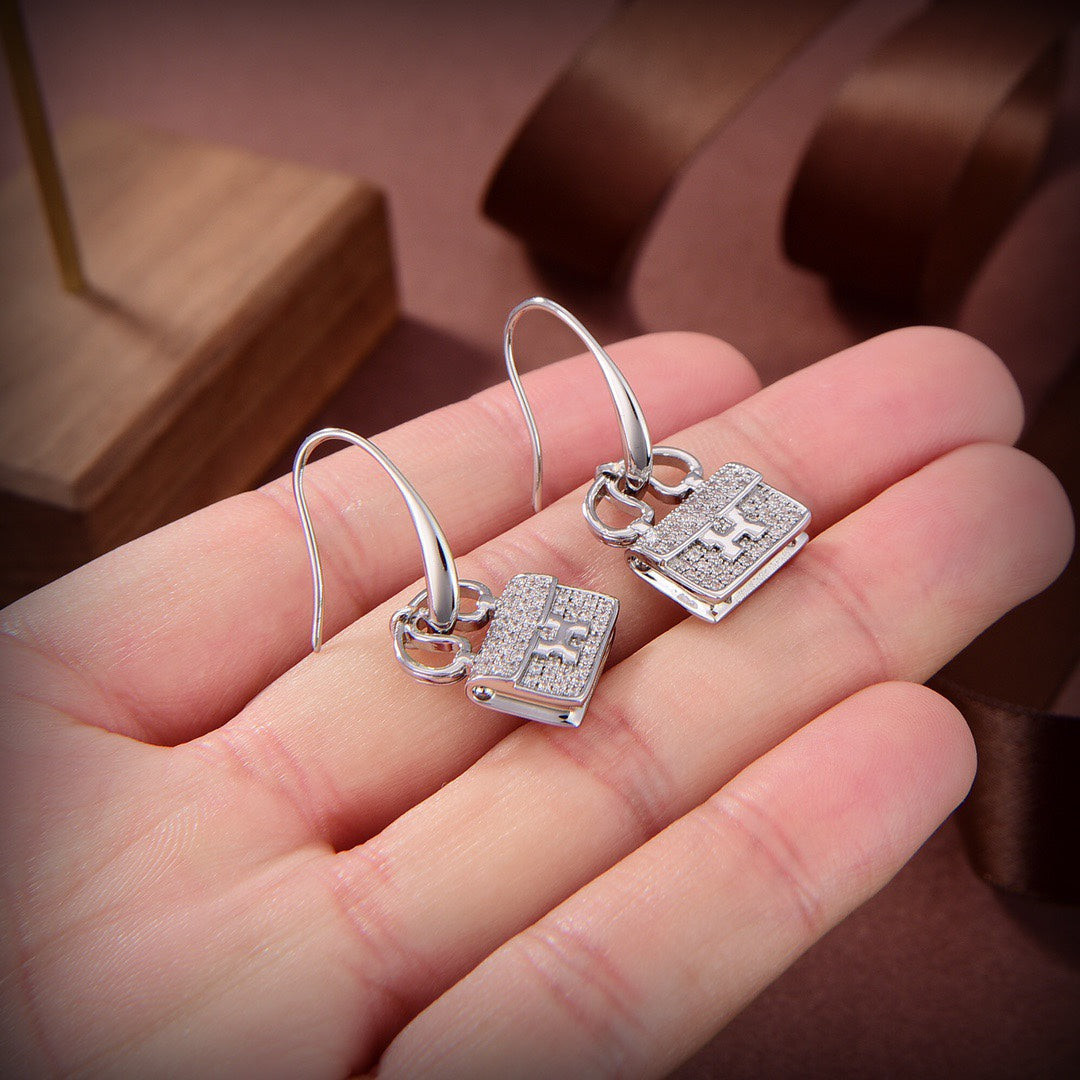 [Lunabriance]KELLY DIAMOND EARRINGS