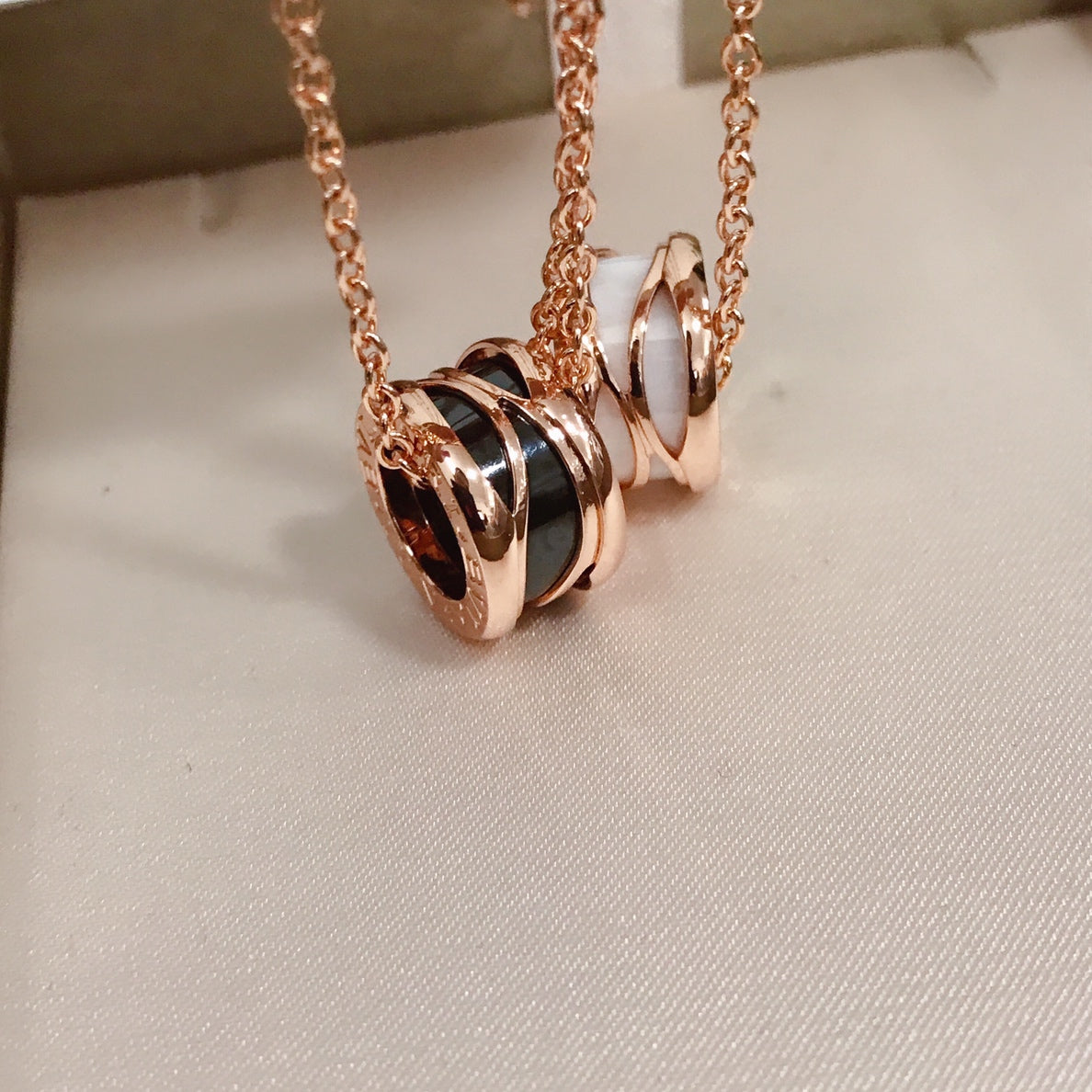 [Lunabriance]ZERO 1 FOUR BAND PINK GOLD CERAMIC