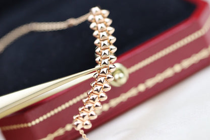 [Lunabriance]CLASH PINK GOLD NECKLACE