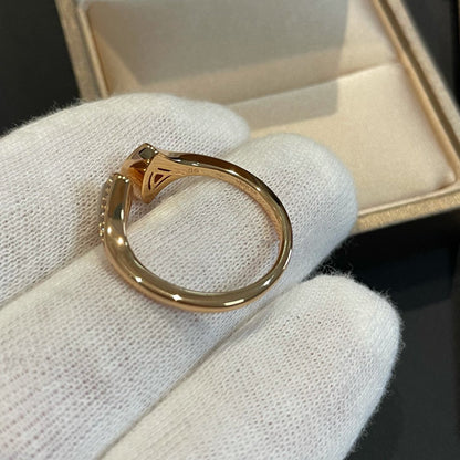 [Lunabriance]DREAM MOP DIAMOND OPEN RING