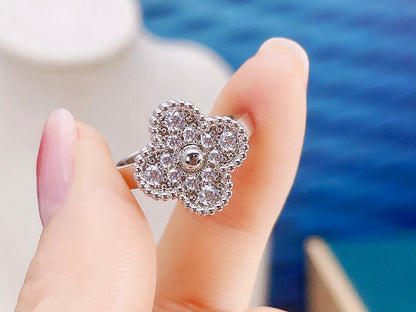 [Lunabriance]CLOVER DIAMOND RING