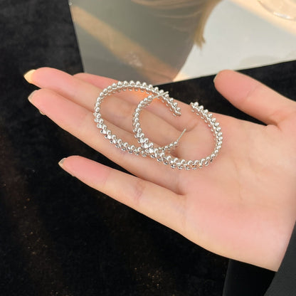 [Lunabriance]CLASH HOOP EARRINGS