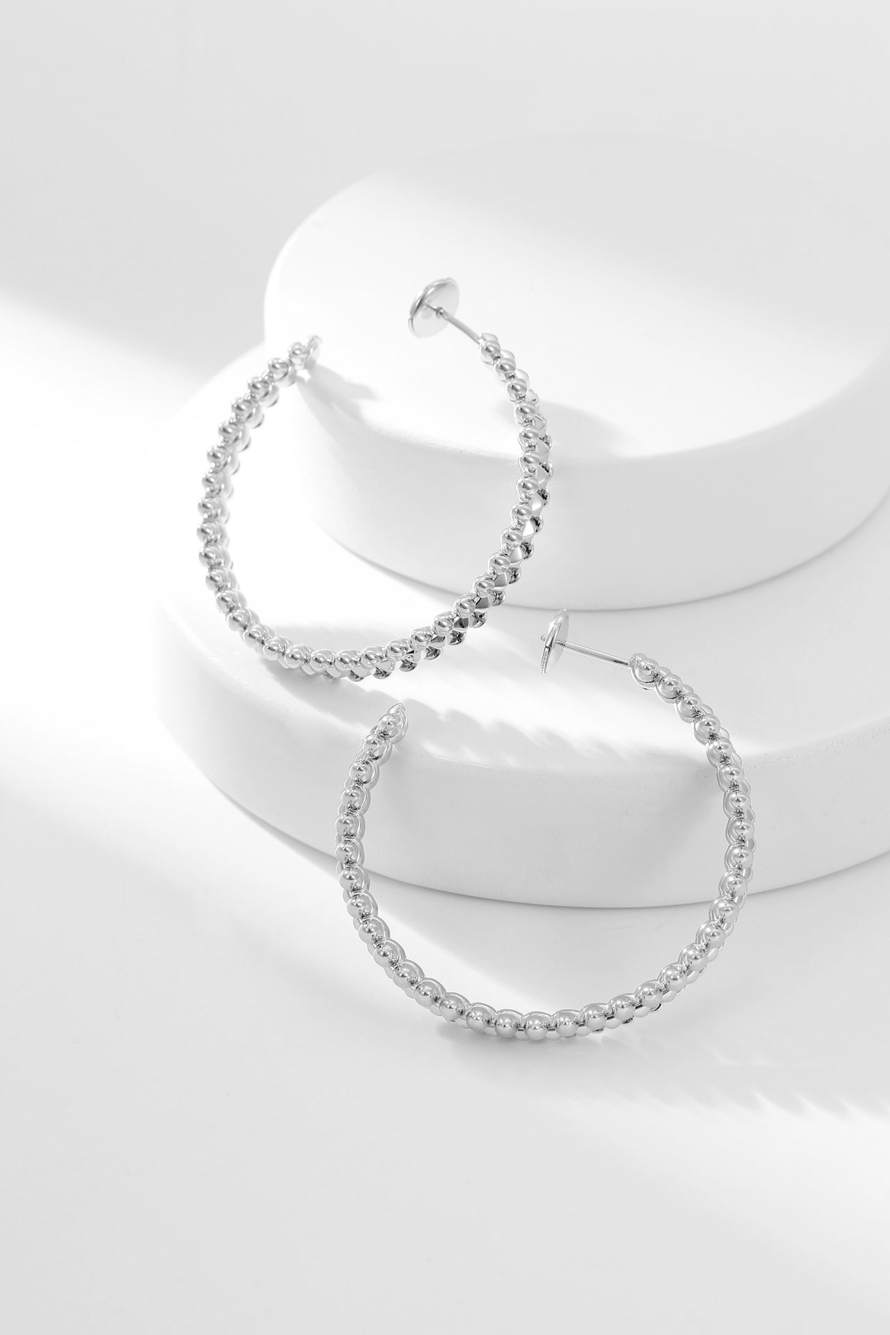 [Lunabriance]CLASH HOOP EARRINGS