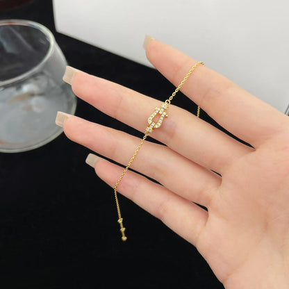 [Lunabriance]FORCE 10 FULL DIAMOND BUCKLE CHAIN LINK MINI MODEL