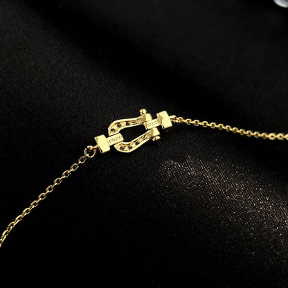 [Lunabriance]FORCE 10 FULL DIAMOND BUCKLE CHAIN LINK MINI MODEL