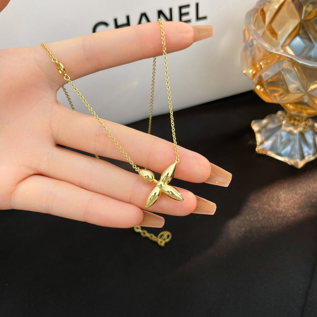 [Lunabriance]LOUISETTE GOLD NECKLACE