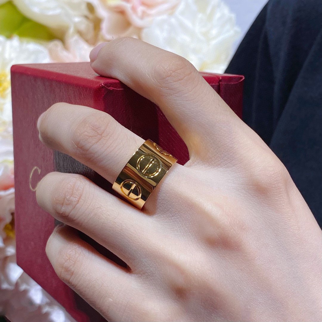 [Lunabriance]LOVE 11MM LARGE RING