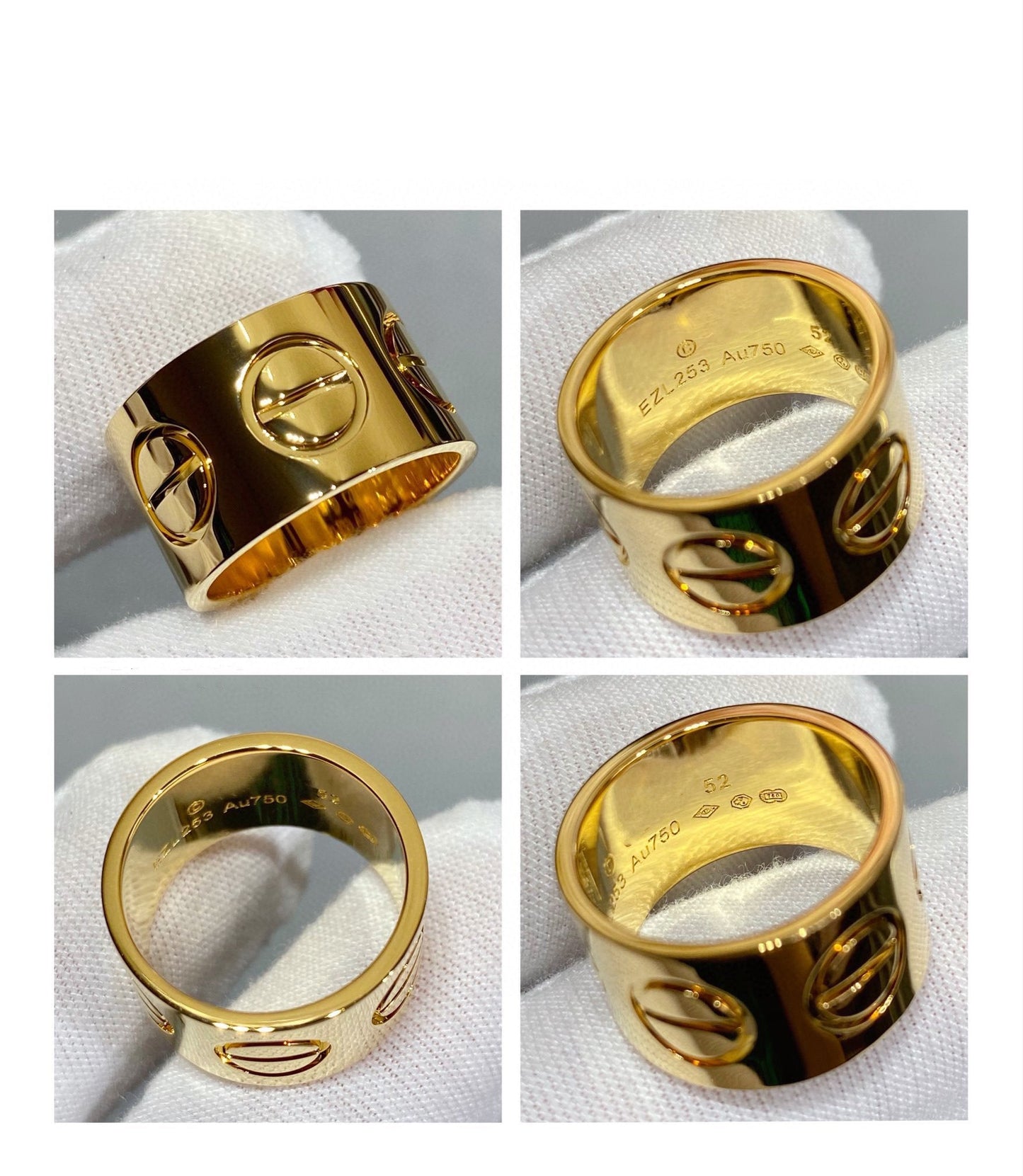 [Lunabriance]LOVE 11MM LARGE RING