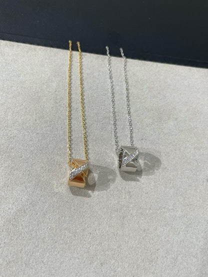 [Lunabriance]LIENS EVIDENCE DIAMOND NECKLACE