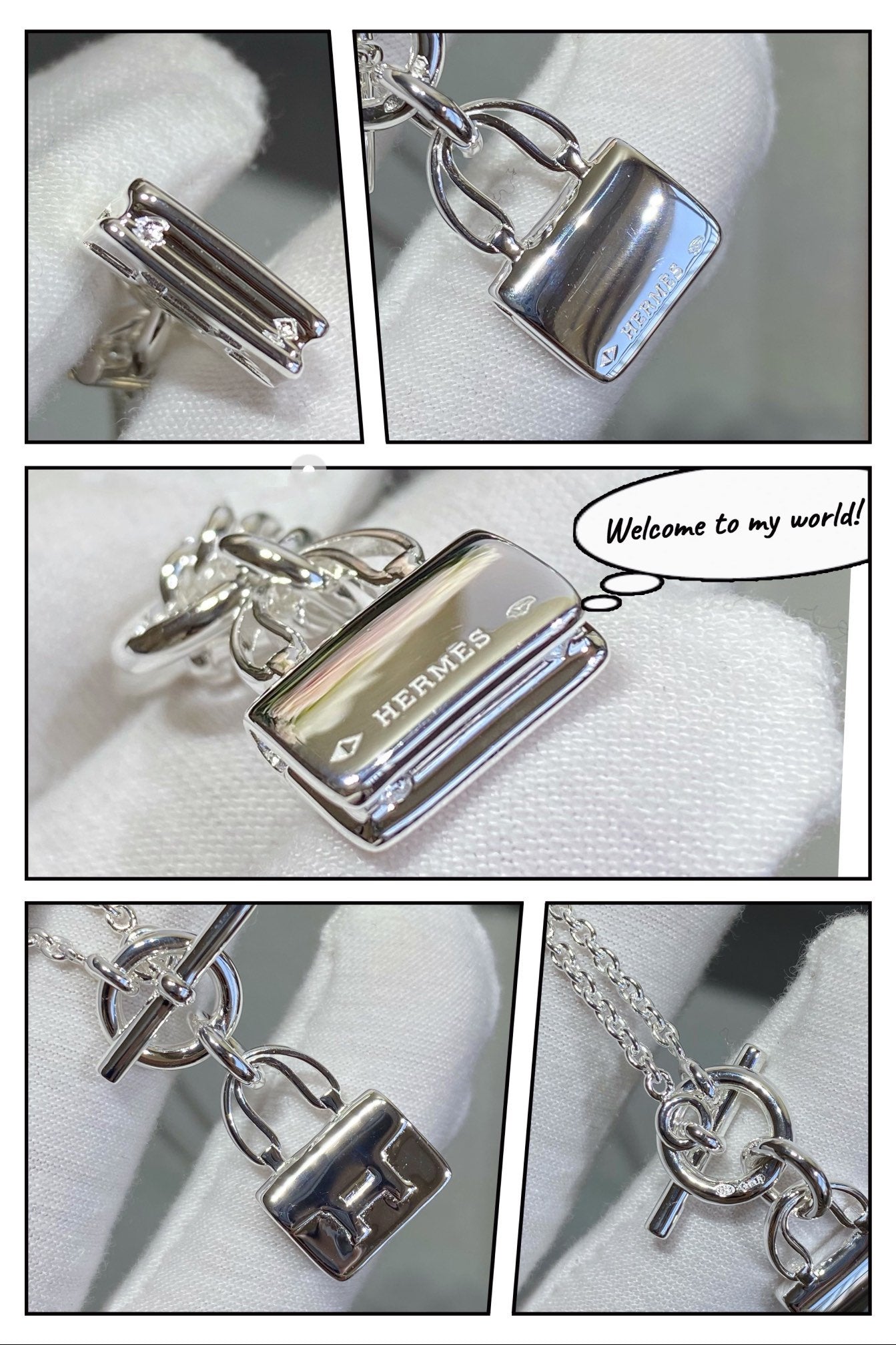 [Lunabriance]CONSTANCE PEDANT SILVER NECKLACE