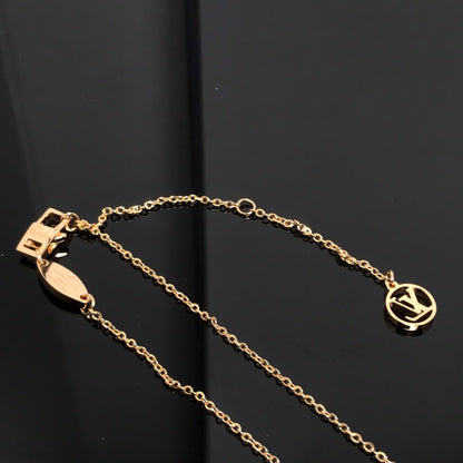 [Lunabriance]COLOR BLOSSOM PINK MOP SUN GOLD NECKLACE