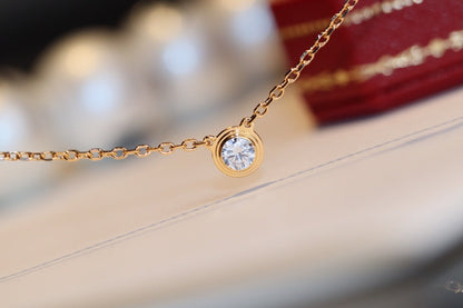 [Lunabriance]DAMOUR DIAMOND NECKLACE