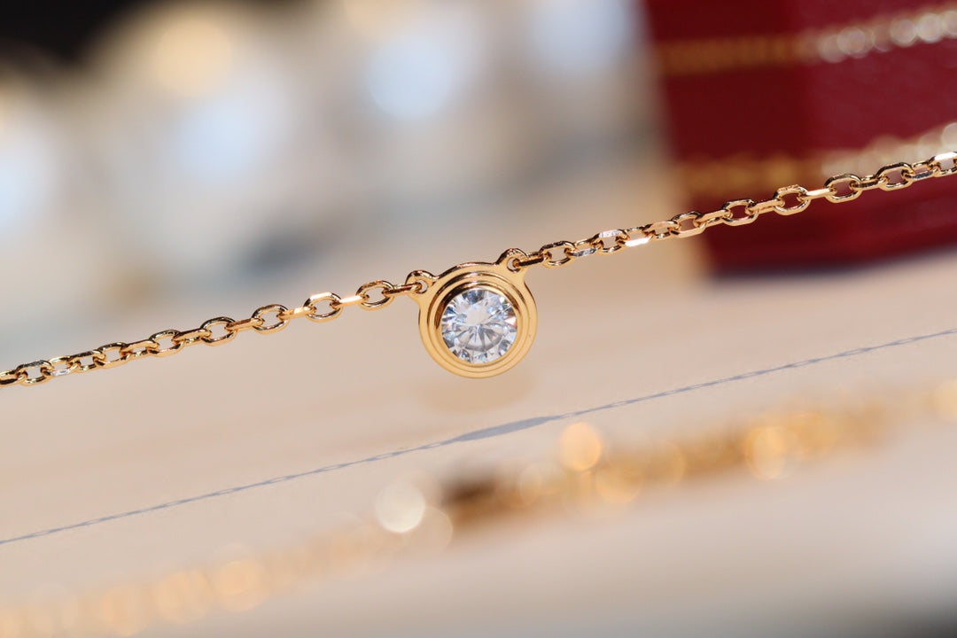 [Lunabriance]DAMOUR DIAMOND NECKLACE
