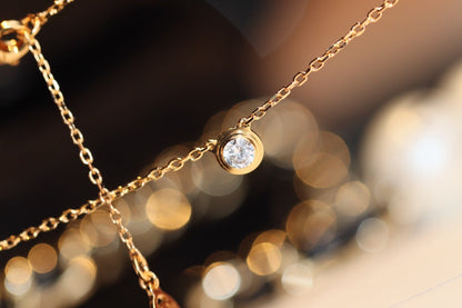 [Lunabriance]DAMOUR DIAMOND NECKLACE