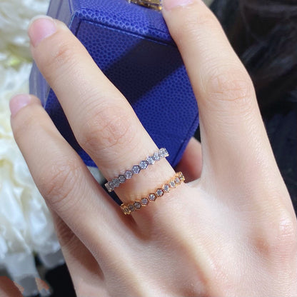 [Lunabriance]BEE LOVE DIAMOND PAVED SMALL RING